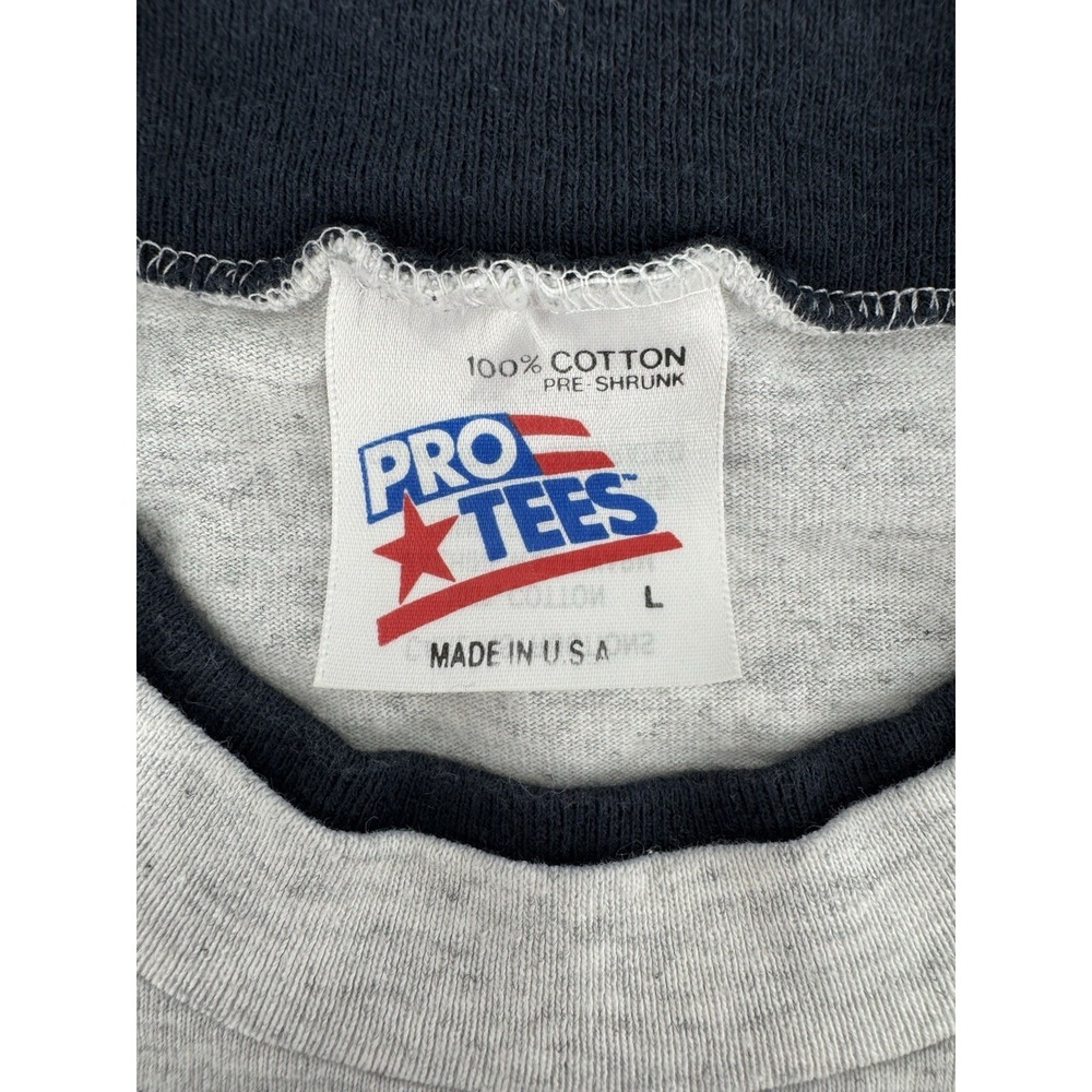 Vintage 90s‎ Pro Tees Mount Rushmore South Dakota Shirt Size L Single Stitch USA - Picture 8 of 12